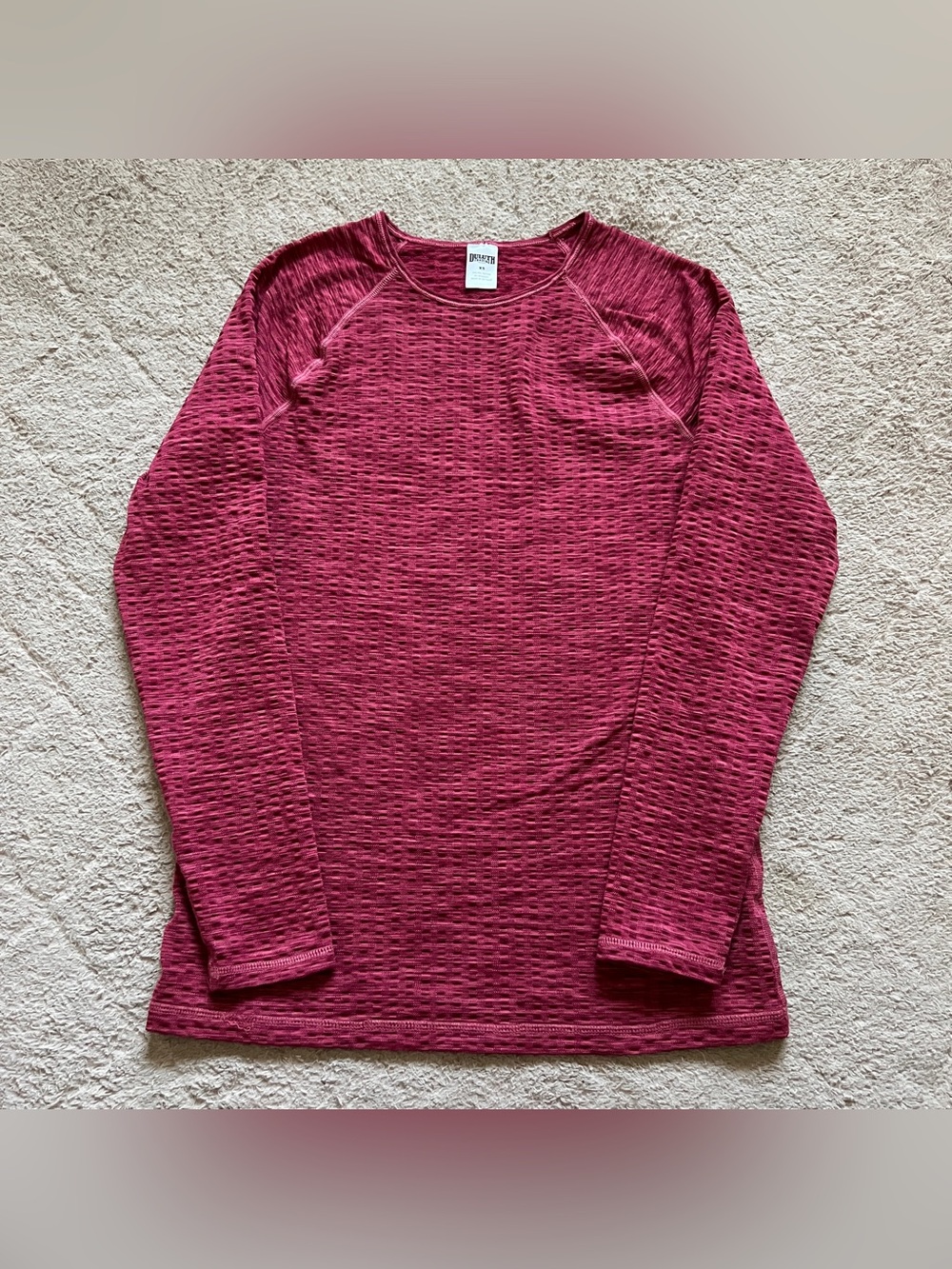 Duluth Trading Co. Textured Top Athletic Workout Performance Sporty Yoga Sz XS